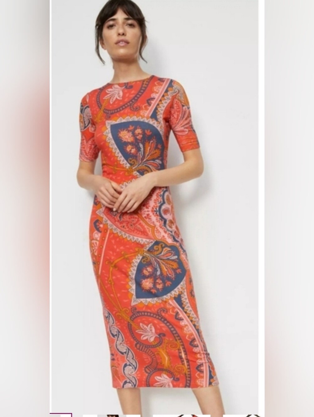 Farm RIO GIANNINA MIDI dress